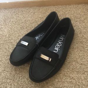 Calvin Klein black loafers